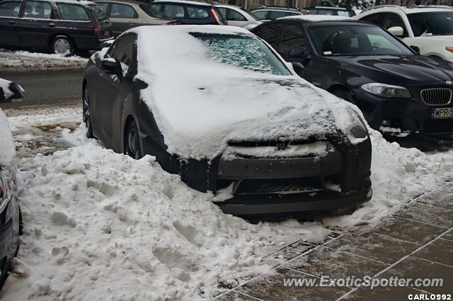 Nissan GT-R spotted in Warsaw, Poland