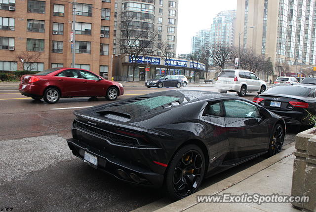 Lamborghini Huracan spotted in Toronto, Canada