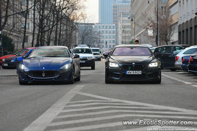 BMW M6 spotted in Warsaw, Poland