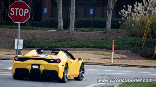 Ferrari 458 Italia spotted in Atlanta, Georgia