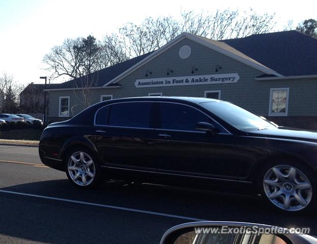 Bentley Flying Spur spotted in Brick, New Jersey