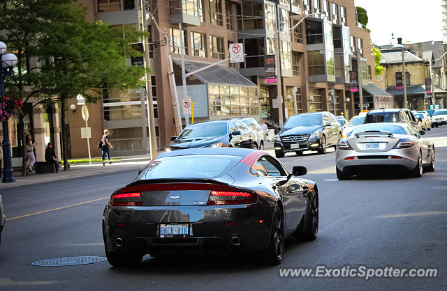 Aston Martin Vantage spotted in Toronto, Canada