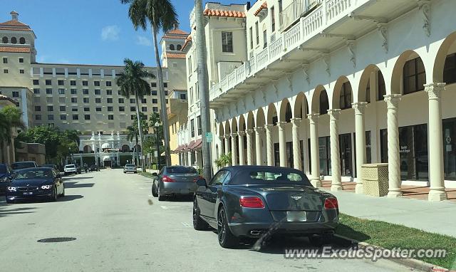 Bentley Continental spotted in Palm Beach, Florida