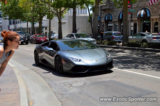 Lamborghini Huracan spotted in Beverly Hills, California