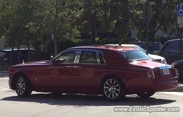 Rolls-Royce Phantom spotted in Palm Beach, Florida