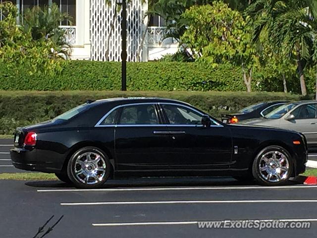 Rolls-Royce Ghost spotted in Palm Beach, Florida