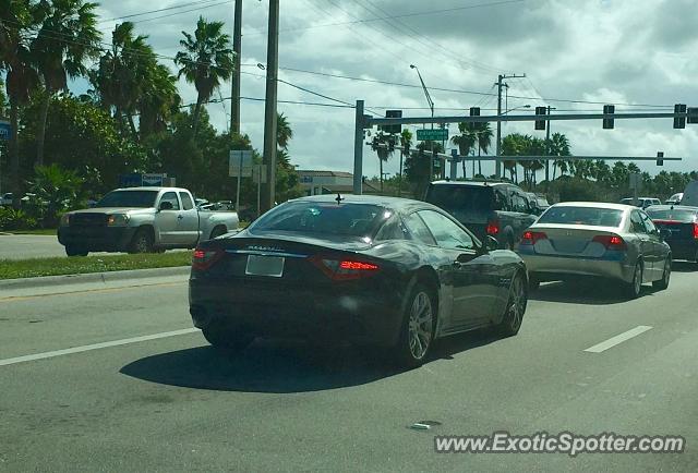 Maserati GranTurismo spotted in Jupiter, Florida