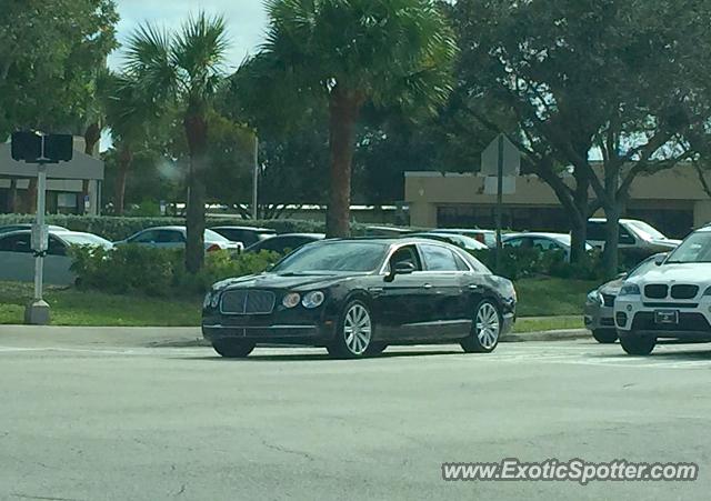 Bentley Flying Spur spotted in Jupiter, Florida