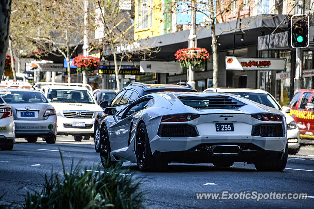 Lamborghini Aventador spotted in Sydney, Australia