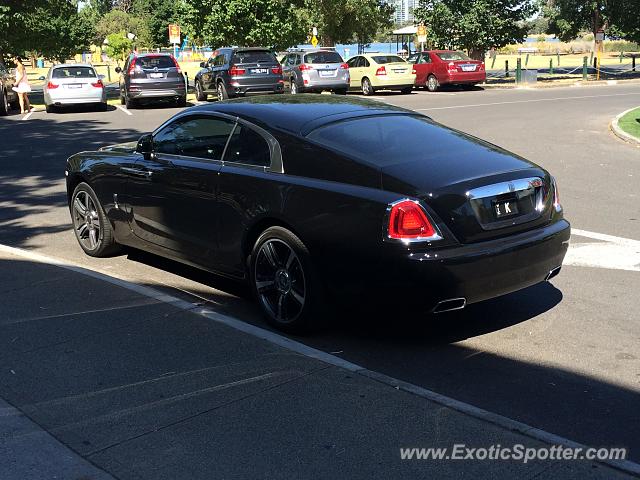 Rolls-Royce Wraith spotted in Melbourne, Australia