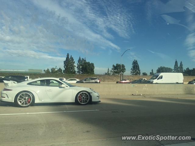 Porsche 911 GT3 spotted in Los Angeles, California