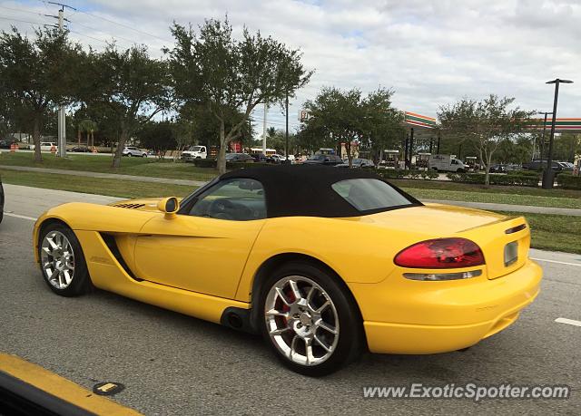 Dodge Viper spotted in Stuart, Florida