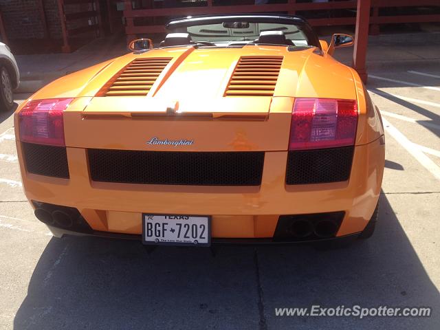 Lamborghini Gallardo spotted in Lewisville, Texas