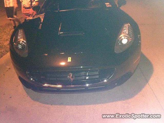 Ferrari California spotted in Coppell, Texas