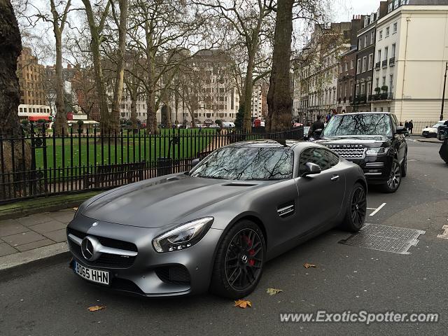 Mercedes AMG GT spotted in London, United Kingdom