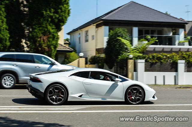 Lamborghini Huracan spotted in Sydney, Australia