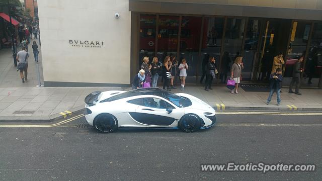 Mclaren P1 spotted in London, United Kingdom