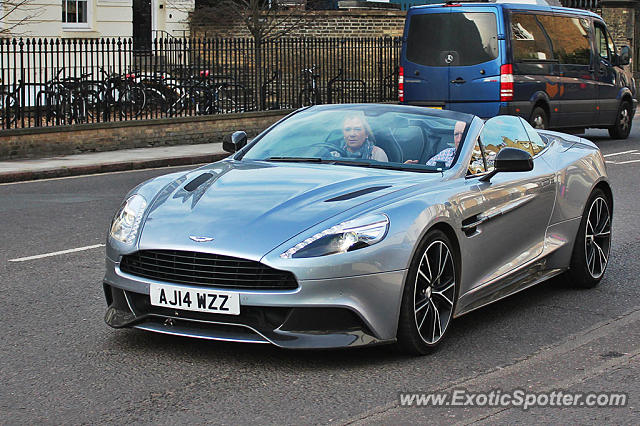 Aston Martin Vanquish spotted in Cambridge, United Kingdom