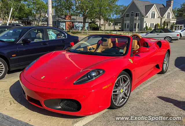 Ferrari F430 spotted in Cape Cod, Massachusetts