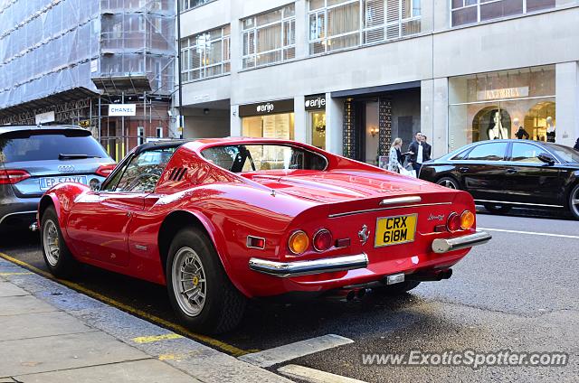 Ferrari 246 Dino spotted in London, United Kingdom