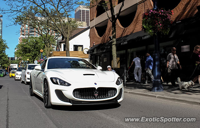 Maserati GranTurismo spotted in Toronto, Canada