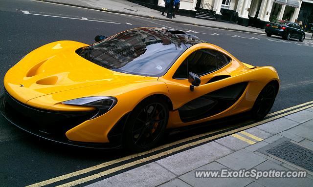 Mclaren P1 spotted in London, United Kingdom