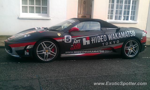 Ferrari F430 spotted in London, United Kingdom