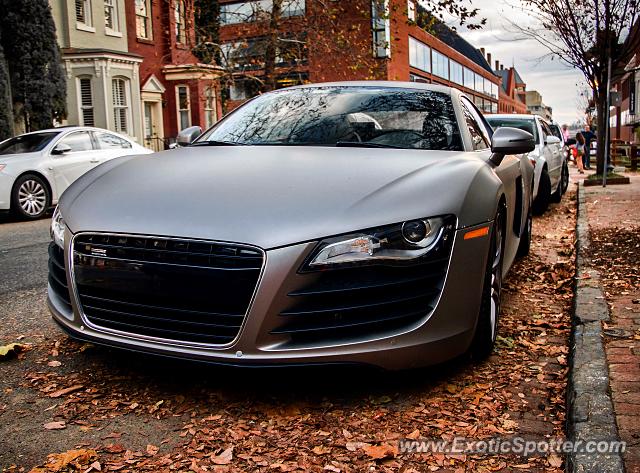 Audi R8 spotted in Arlington, Virginia