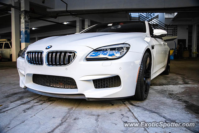 BMW M6 spotted in McLean, Virginia