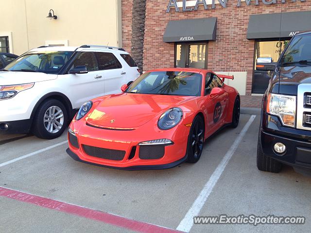 Porsche 911 GT3 spotted in Houston, Texas