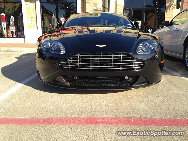 Aston Martin Vantage spotted in Houston, Texas