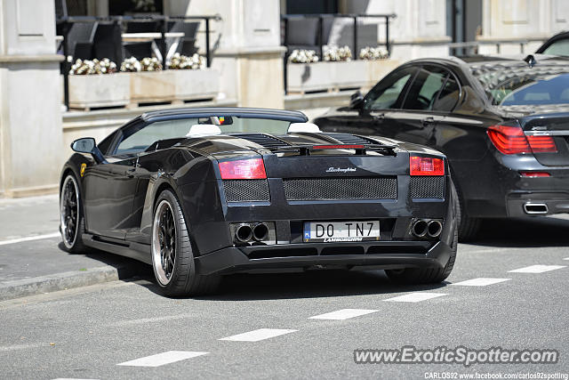 Lamborghini Gallardo spotted in Warsaw, Poland