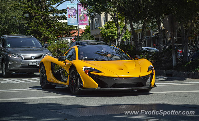 Mclaren P1 spotted in Carmel, California