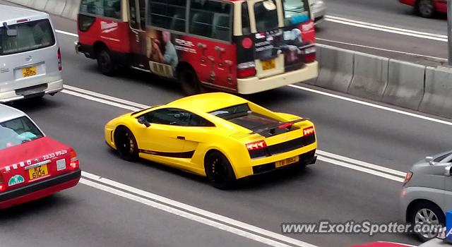 Lamborghini Gallardo spotted in Hong Kong, China