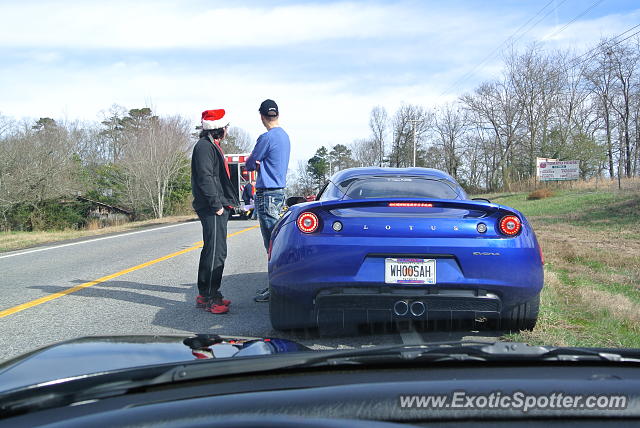 Lotus Evora spotted in Helen, Georgia