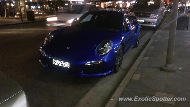 Porsche 911 Turbo spotted in Double bay, nsw, Australia