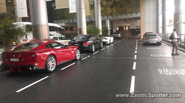 Ferrari F12 spotted in Sydney, nsw, Australia