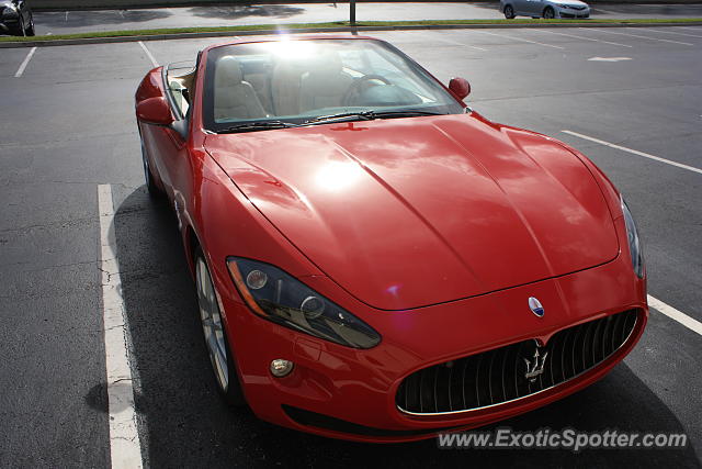 Maserati GranCabrio spotted in Stuart, Florida