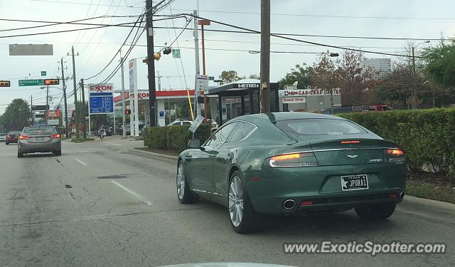 Aston Martin Rapide spotted in Houston, Texas