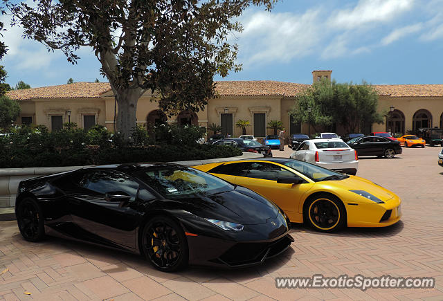 Lamborghini Huracan spotted in Newport Beach, California