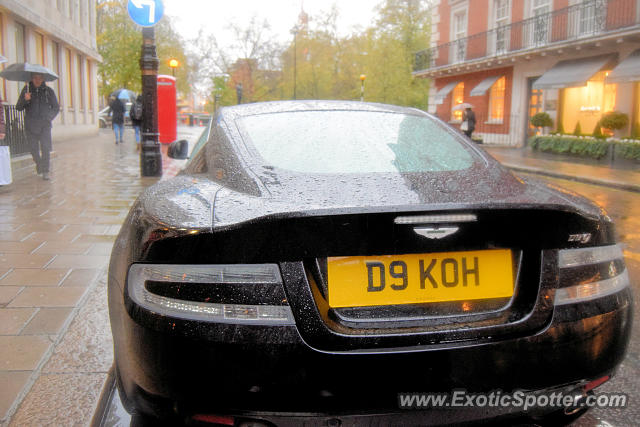 Aston Martin DB9 spotted in London, United Kingdom