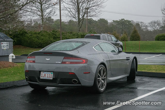 Aston Martin Vantage spotted in Cape Cod, Massachusetts