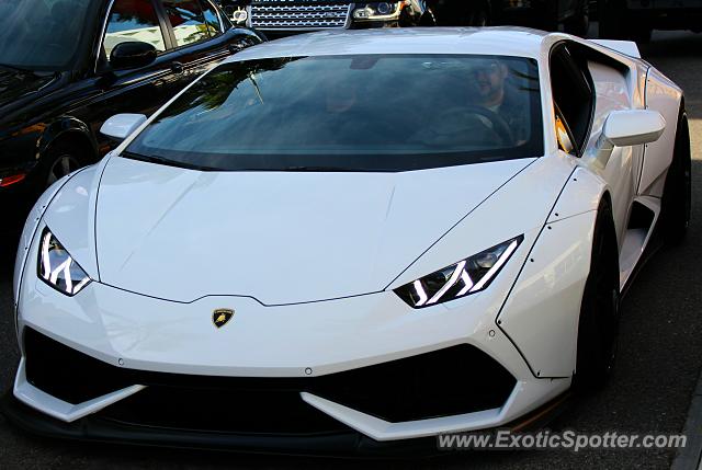 Lamborghini Huracan spotted in Beverly Hills, California