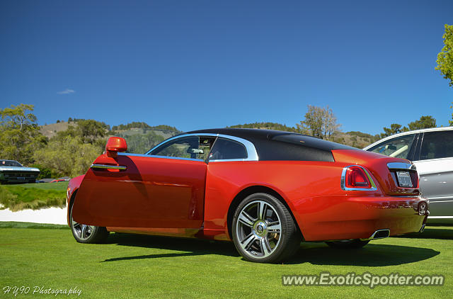 Rolls-Royce Wraith spotted in Carmel, California