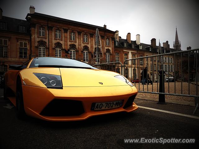 Lamborghini Murcielago spotted in Nancy, France