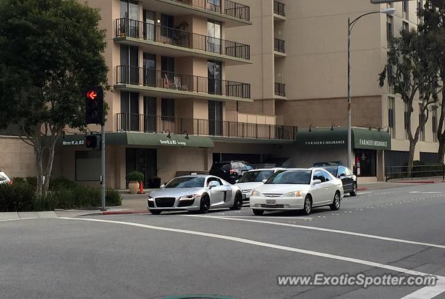 Audi R8 spotted in San Mateo, California