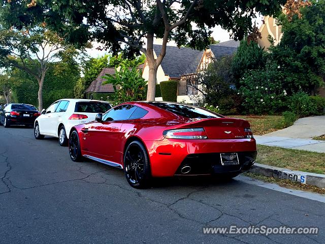 Aston Martin Vantage spotted in Beverly Hills, California