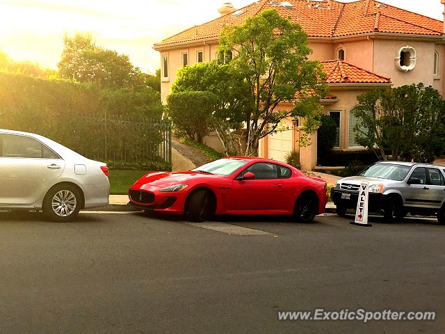 Maserati GranTurismo spotted in Encino, California