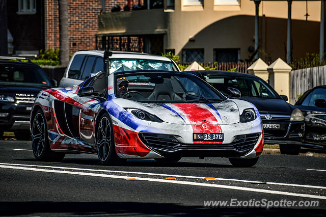 Mclaren MP4-12C spotted in Sydney, Australia