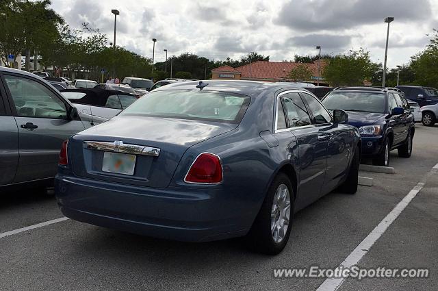 Rolls-Royce Ghost spotted in Jupiter, Florida